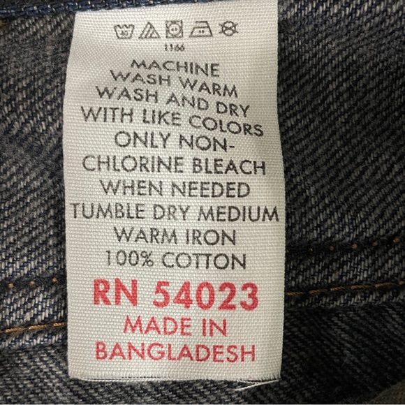 Morrison 1969 Gap Jeans Button Fly Pigment Dip 100% Cotton Size 30 x 32 - Picture 11 of 13